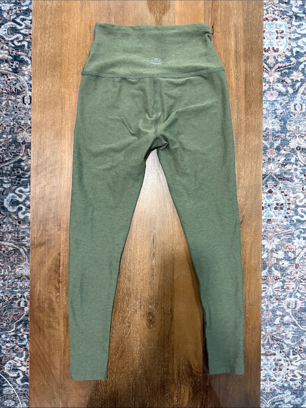 Beyond Yoga Olive Green Space Dye Leggings - Picture 7 of 10